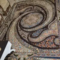 دو تخته فرش ۶ متری کهکشان تمام نخ و حد جهیزیه