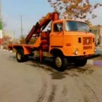 خدمات جرثقیل شبانه روزی و تخلیه بار با لیفتراک
