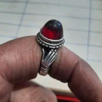 انگشتر نقره الماس روس