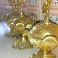 قندان برنز نو سنگین|ظروف سرو و پذیرایی|تبریز, |دیوار