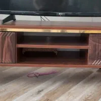 میز تلوزیون چوبی