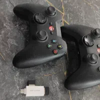 دسته بازی بی سیم کامپیوتر طرح XBOX|کنسول، بازی ویدئویی و آنلاین|اردکان, |دیوار