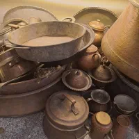 خریدوفروش ظروف مسی وبرنجی وروحی|صنایع دستی و سایر لوازم تزئینی|قم, زاویه|دیوار