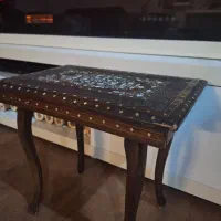 میز هندی عاج کاری