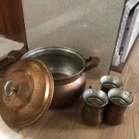 ظرف مسی و لیوان|ظروف پخت‌وپز|تبریز, |دیوار