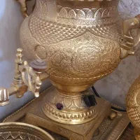 مجموعه سماور، پارچ سنتی، سینی، کاسه و بشقاب|سماور، چایساز، قهوهساز|تهران, جنتآباد مرکزی|دیوار