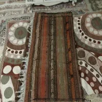گلیم دست بافت قدیمی ۳در ۱ قیمت مناسب|گلیم، جاجیم، گبه|قوچان, |دیوار