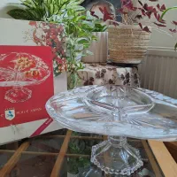 ظرف مزه آجیل خوری شیرینی خوری سوگا ژاپن پایه دار