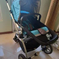 کالسکه + صندلی ماشین کودک(کریر)|کالسکه و لوازم جانبی|کرج, مهرویلا جنوبی|دیوار