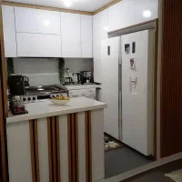 کمد دیواری تمام ام دی اف متری 3700|مصالح و تجهیزات ساختمان|بهبهان, |دیوار