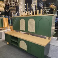 آینه کنسول ژاکلین|بوفه، ویترین، کنسول|مشکیندشت, |دیوار