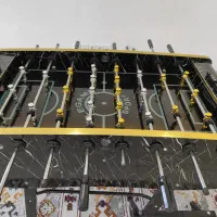 فوتبال دستی بزرگ ادمک طلایی کف شیشه نشکن