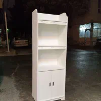 نظم دهنده کمد دار ایستاده سه طبقه لوازم نظافت شلف