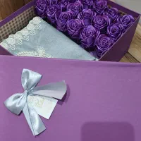 گل رز روبانی|گل مصنوعی|فردیس, فردیس|دیوار