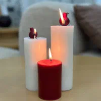 شمع یلدایی دستساز