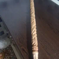 عصا کنده کاری و خراطی شده|صنایع دستی و سایر لوازم تزئینی|بندر گز, |دیوار