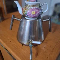 ست کتری قوری استیل.