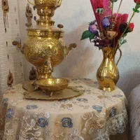 سرویس کامل سماور ذغالی|کلکسیون اشیاء عتیقه|اردبیل, |دیوار