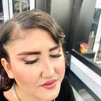 مدل اصلاح صورت و ابرو رنگ میکاپ شینیون