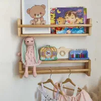 کتابخانه چوبی اتاق|کتابخانه، شلف، قفسههای دیواری|اراک, |دیوار