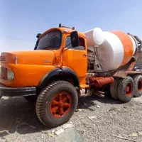 کامیون میکسر بنز ۵۴ آماده به کار، فوق‌العاده تمیز