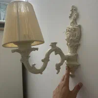 دو عدد لوستر دیواری