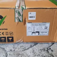 سینک پرنیان استیل|آب‌چکان و نظم‌دهنده ظروف|کبودرآهنگ, |دیوار