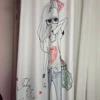 پرده مناسب اتاق کودک|پرده، رانر، رومیزی|آبیک, |دیوار