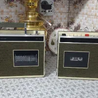 رادیو ضبط قدیمی آنتیک و کلکسیونی|کلکسیون اشیاء عتیقه|مشکین‌دشت, |دیوار