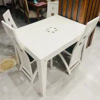 میز و صندلی ناهارخوری ۴ نفره|میز و صندلی غذاخوری|سلمان‌شهر, |دیوار