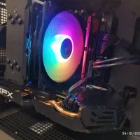 کیس گیمینگ نسل ۱۲ b660 + vga rx580 گارانتی دار|رایانه رومیزی|تهران, جمهوری|دیوار