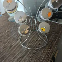 جا ادویه ای شیشه ای