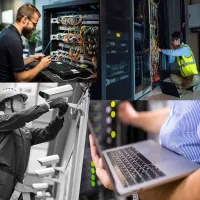 خدمات شبکه ، دوربین ، رادیو ، دکل