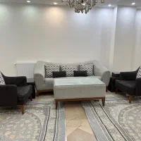 مبل راحتی ۵ نفره با ۲عسلی و جلو مبلی