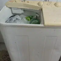 یک عدد ماشین لباسشویی سامسونگ دو قلو سالم