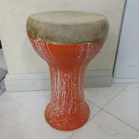 تنبک سفالی با پوست بز