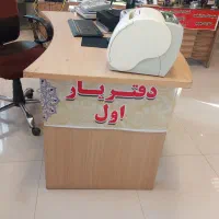 میزتحریر MDF|میز تحریر و کامپیوتر|گلبهار, شهر جدید گلبهار|دیوار