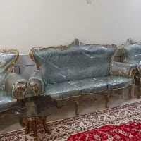 مبل ۹ نفره با ۴ صندلی ناهارخوری بدون میز ناهار|مبلمان خانگی و میز عسلی|اصفهان, ستار|دیوار