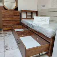 تخت یک نفره نازنین|تخت و سرویس خواب|مشهد, گلبرگ شمالی|دیوار