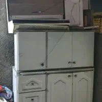 کابینت فلزی با هود وسینگ