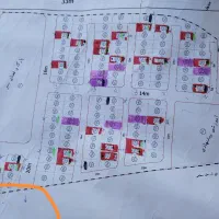 زمین درب حیاط