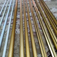 چوب پرده فلزی طلایی و سفیدسالم|مصالح و تجهیزات ساختمان|تهران, شهید فکوری|دیوار