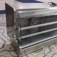 فروش یخچال ویترینی استیل باشیشه خمیده|فروشگاه و مغازه|شادگان, |دیوار