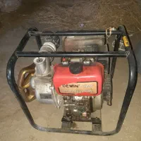 موتور آب ۳ اینچ دیزل و کف کش دو اینچ