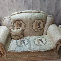 فروش مبل هفت نفره دو دست|مبلمان خانگی و میز عسلی|قائم‌شهر, |دیوار