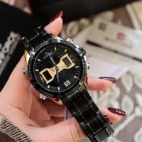 ساعت سه موتوره زمانه اسپرت نوی. فورس ژاپنی ضد آب