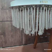 2 عدد لوستر بزرگ و 4 عدد کوچک