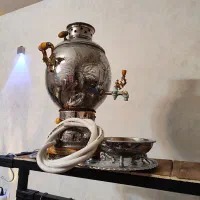 سماور گازی 6لیتری تمیز و سالم تو  انباری بوده