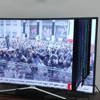 تلویزیون منحنی پنل شکسته