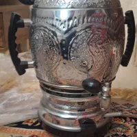 سماور گازی ۶ لیتری ۳کاره بهمراه قوری|سماور، چای‌ساز، قهوه‌ساز|خمین, |دیوار
